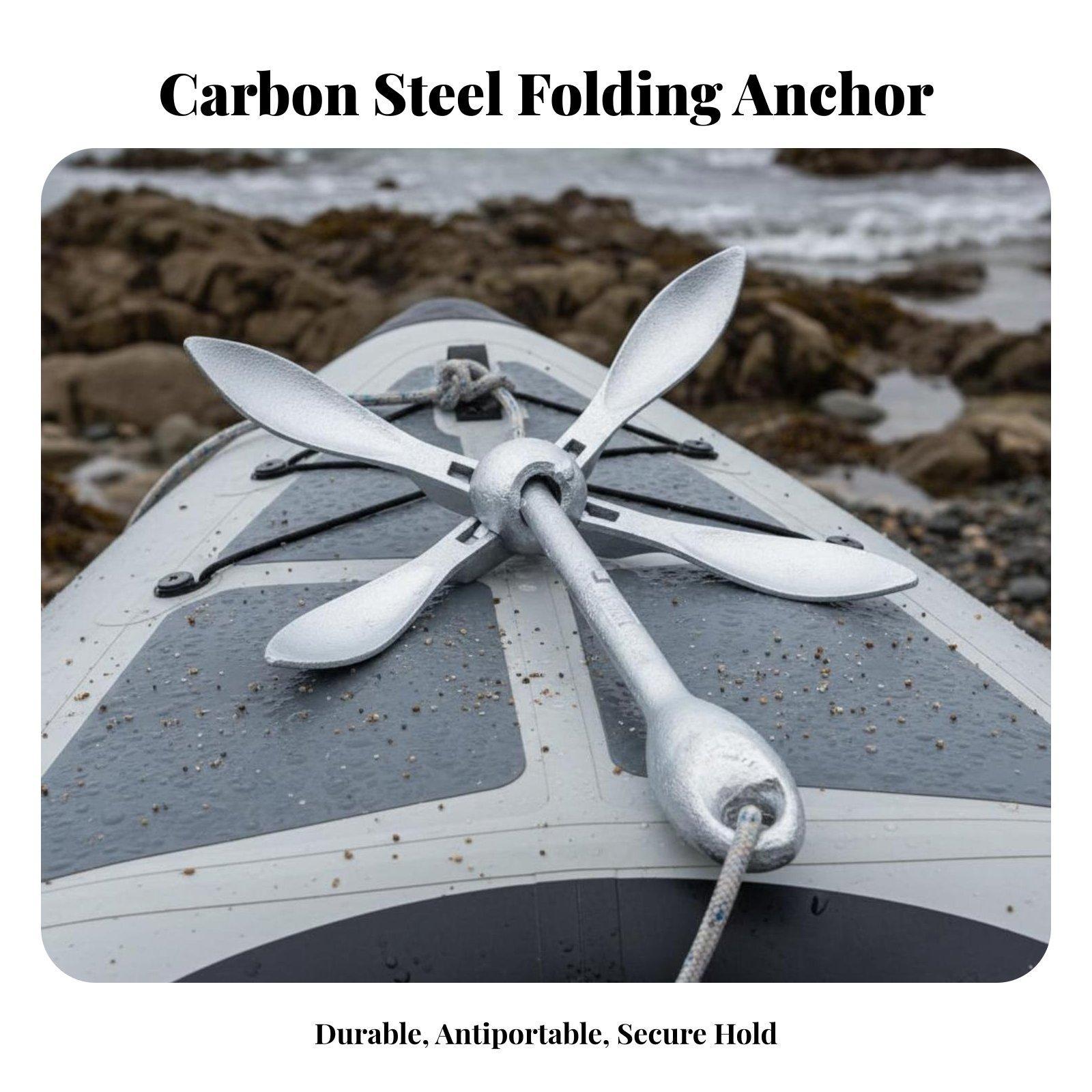 Ancla de Barco Galvanizada de  - Fishing Kayak Anchor reseña y precio