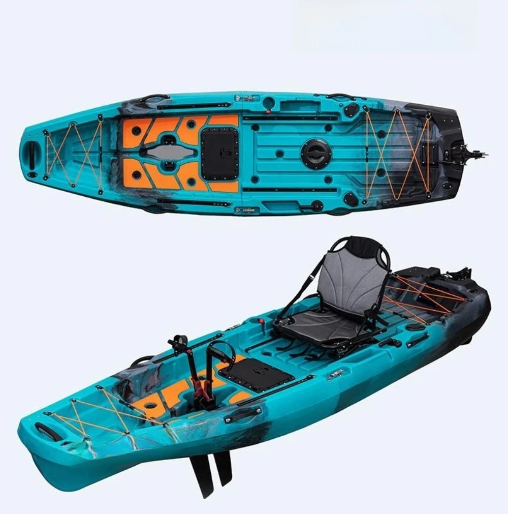 Kayak Modular con motor, canoa - Fishing Kayak Paddle reseña y precio