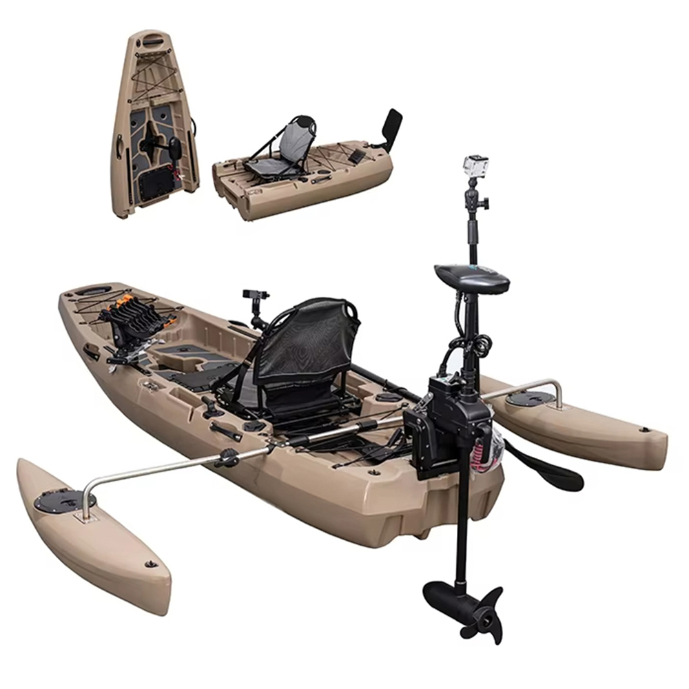 Kayak Modular con motor, canoa - Fishing Kayak Paddle reseña y precio