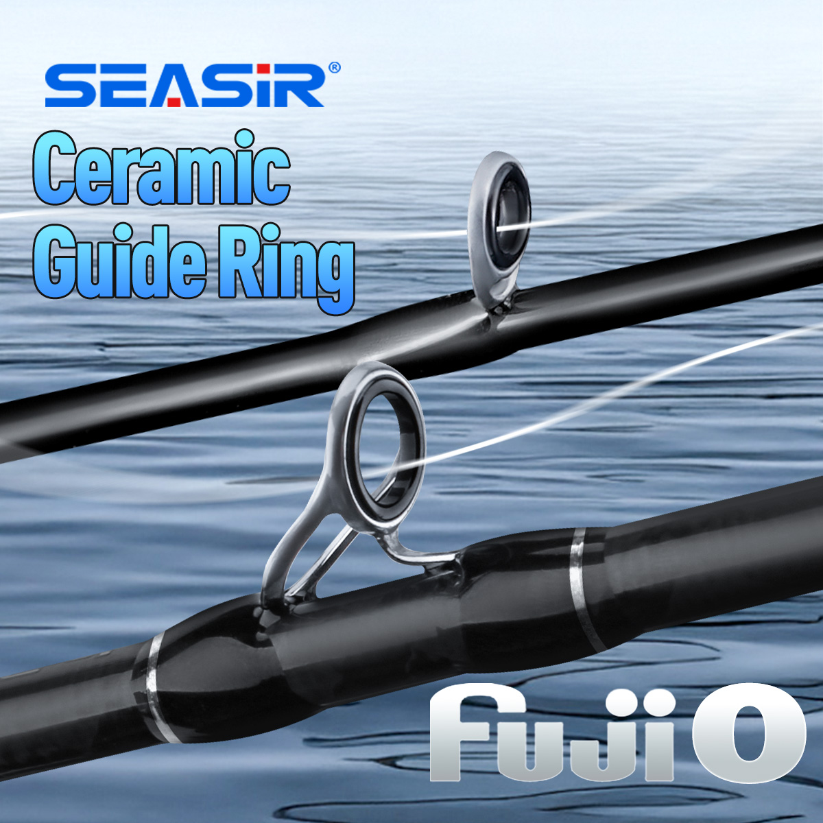 Seasir Riveria BFS caña de pes - Kastking Reel Zephyr reseña y precio