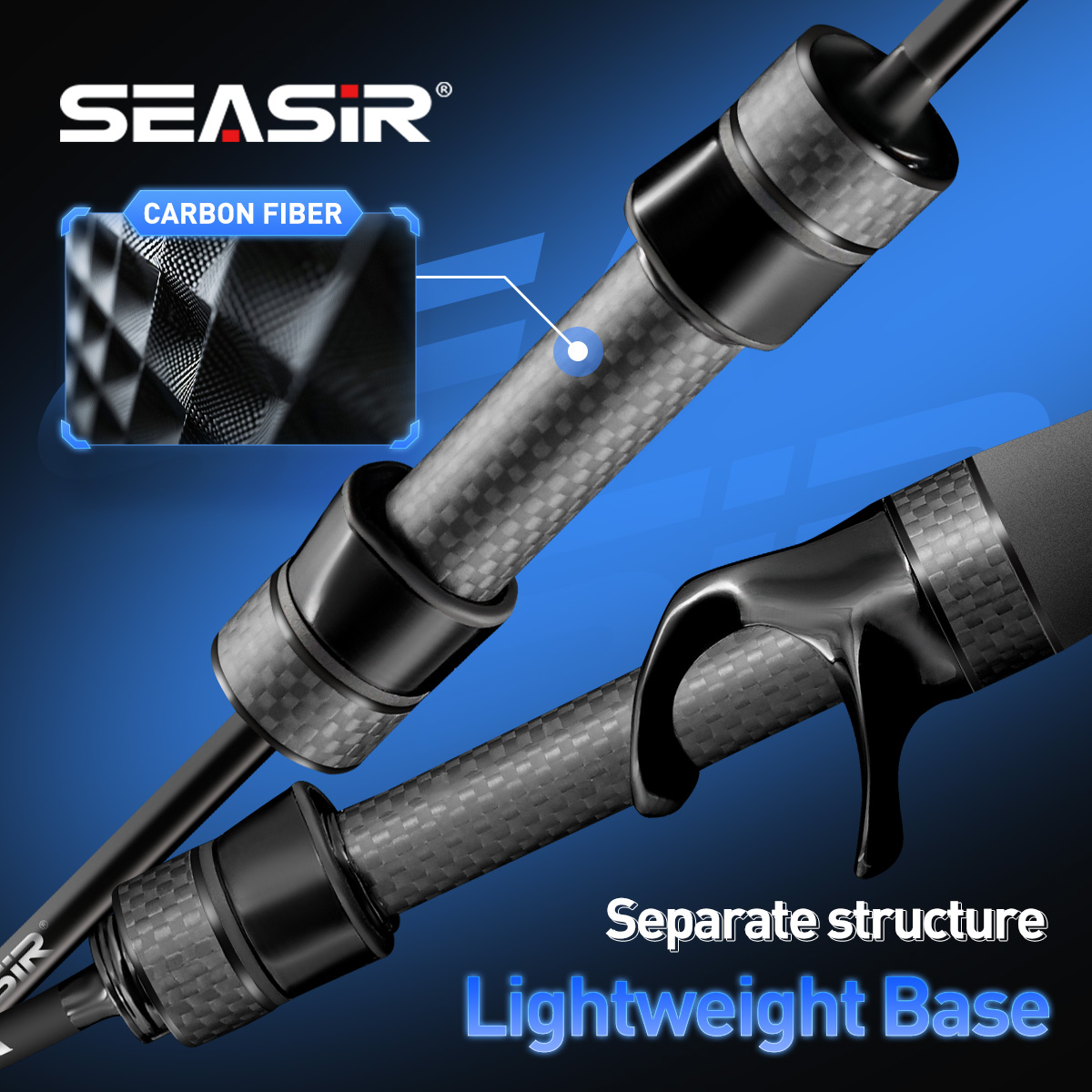 Seasir Riveria BFS caña de pes - Kastking Reel Zephyr reseña y precio